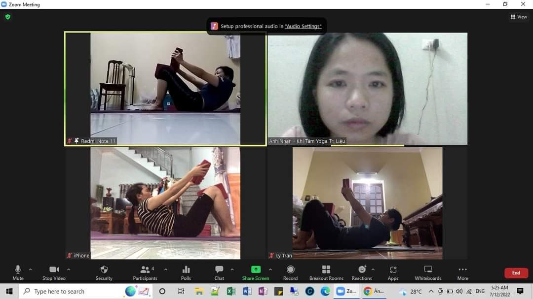 Học viên lớp Online